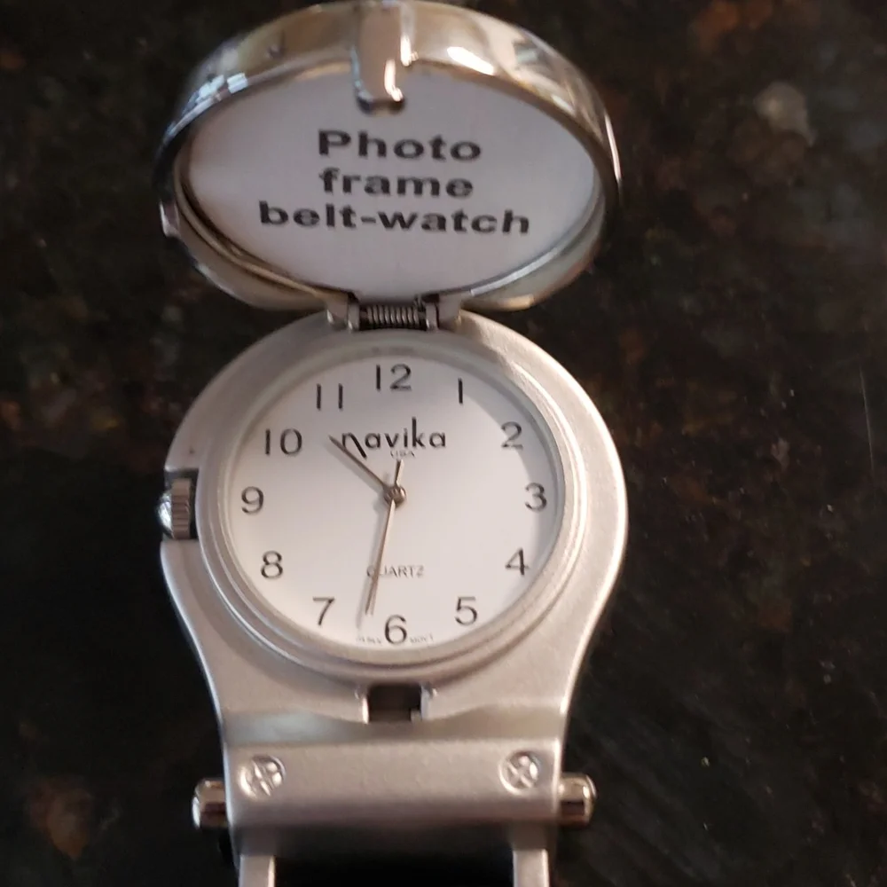 Navika Photo Frame Belt Watch.